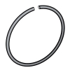 軸用圓形鋼絲卡環