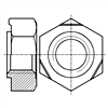 米制和美制焊接六角螺母  [Table 4]