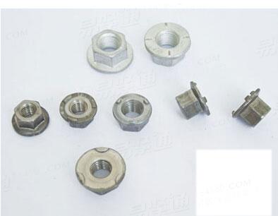 ISO21670焊接法蘭面螺母  汽車焊接螺母 六角法蘭焊接螺母