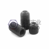 blackened inner hexagonal concave end screw
