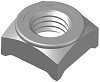 国标 GB13680-1992 焊接方螺母