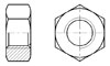 德标 DIN6195 钢结构用高强度大六角螺母