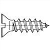 Slotted countersunk(flat) head self tapping screws