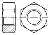 国标 GB6171-1986 1型六角螺母 - 细牙 - A级和B级
