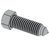 Hexagon Set Screws with Small Hexagon，Half Dog Point and Flat Cone Point