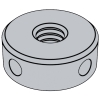 Round Nut with Set Pin Holes Inside, ISO Metric Fine Thread