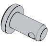 Clevis pins with head
