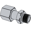 24° Cone Connectors - Swivel Stud Straight Adapter With O-ring With Shud End