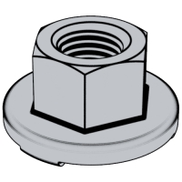 ISO 21670 六角法兰焊接螺母