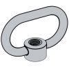 Clamp nuts; For covers