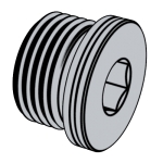 國标GB /T2878.4 (PLIH) - 2011 GB2878.4 287 液壓傳動連接 帶米制螺紋和O形圈密封的油口和螺柱端 第4部分：内六角螺塞