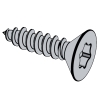 Chipboard screws - Countsunk Head with TX and Full Thread