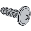 Round Washer Head with Type H or Type Z Cross Recess Self-tapping Screw [DELTA PT Thread]