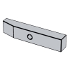 Parallel Keys, With Taper and One Step Hole For Clamping Sleeve - Type J