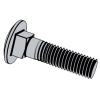 Metric round head short square neck bolts
