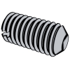 Slotted screws with cup point
