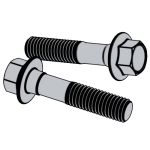 国际ISO 4162 - 1990 ISO4162 4162ISO 六角法兰面螺栓, 小系列