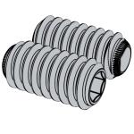 美標(biāo)ASME B18.3 (T14 CUP-C) - 2012 ASME18.3 內(nèi)六角凹端緊定螺釘 [Type C] (ASTM F912 / F880)