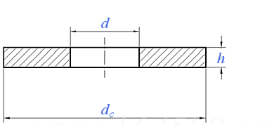 Q  422B (L) L型 平垫圈 用于自攻螺钉和垫圈组合件