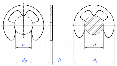 GB /T 896 - 2020 开口挡圈