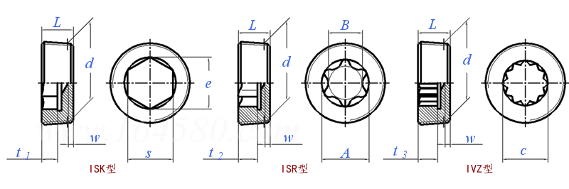 DIN  906 - 2012 内凹槽套筒管塞 - 锥形螺纹