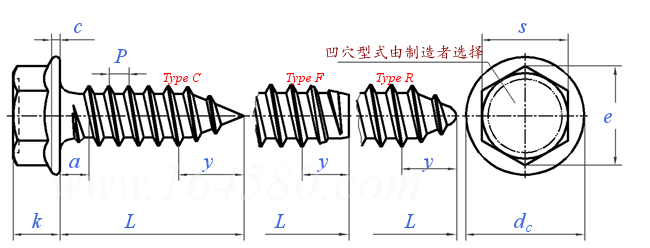 GB /T 16824.2 - 2016 六角法兰面自攻螺钉