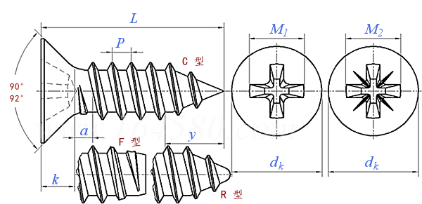 GB /T 846 - 2017 十字槽沉头自攻钉