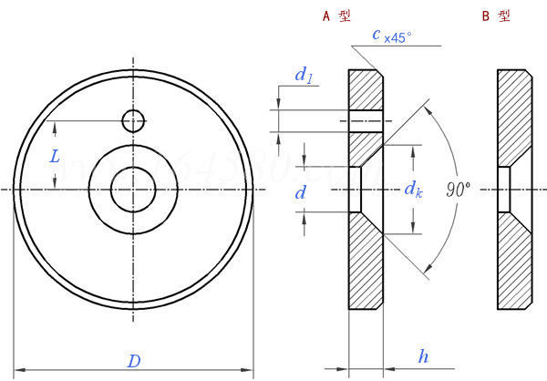 螺钉紧固轴端挡圈gb8911986