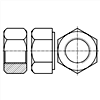 1型六角螺母 - 细牙 - A级和B级