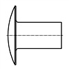 扁圆头实心铆钉 [Table 5] (ASTM A31, SAE J430)