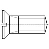 开槽沉头（平头）螺钉 - 适用于精密机械；M0.4至M1.4