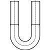 U形螺栓鋼絲繩夾具 - 鋼絲繩繩夾（卡頭） - U型螺栓
