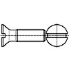 82°開槽沉頭機械螺釘  [Table 1] (ASTM F837 / F468)