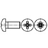 十字槽盤頭螺釘 [Table 18] (ASTM F837, F468)