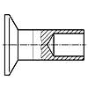 沉頭半空心鉚釘 — 公稱直徑 1.6 - 10 毫米