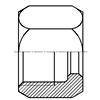 液压及通用金属管连接件——第2部分：美制JIC 37°扩口 [管螺母]