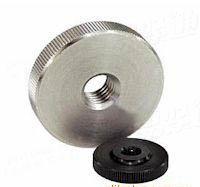 Knurled thin nuts