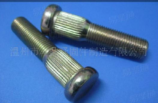Cheese Knurling Bolt for Automobile