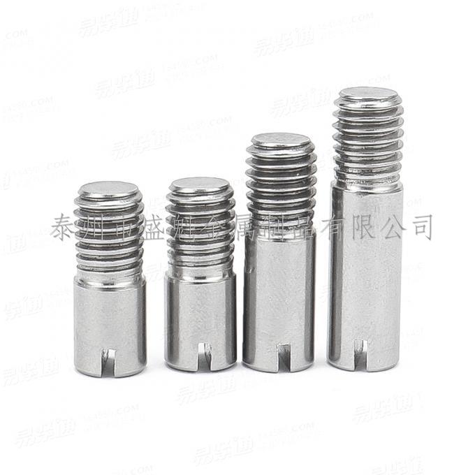 Slotted Headless Screws With Shank
