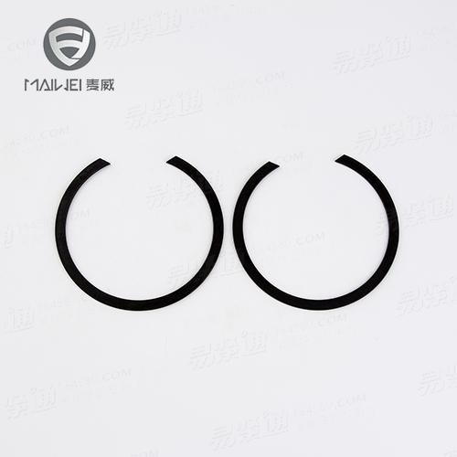 oblate steel ring for hole