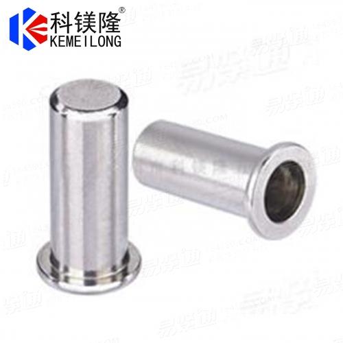 Stainless Steel Blind Hole Rivet Nuts with Flat Head， Stainless Steel Rivet Nuts