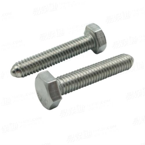 Hex Bolt with Spring Loaded Ball Plunger End