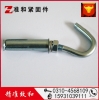 YJT1027大頭膨脹勾 M12管卡 碳鋼Q235鍍鋅膨脹螺栓