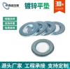 現貨大量銷售多種金屬鍍鋅平墊 光伏用熱鍍鋅墊片 五金鍍鋅平墊圈