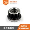 Gr660/GH2132特材緊固件GB6177.2 2型六角法蘭面螺母 細牙