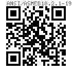 ASME/ANSI B 18.2.1 - 1996 方头螺栓 [Table 1]