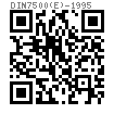 DIN  7500 (E) - 1995 内六角圆柱头三角锁紧螺钉