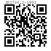 JB  1700.2 - 1991 锁紧螺母