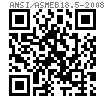 ASME/ANSI B 18.5 - 2008 英制沉頭（開槽）螺栓 [Table7]