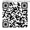 ASME B 18.3 - 2003 (R2008) 内六角圓頭螺釘 [Table 3]